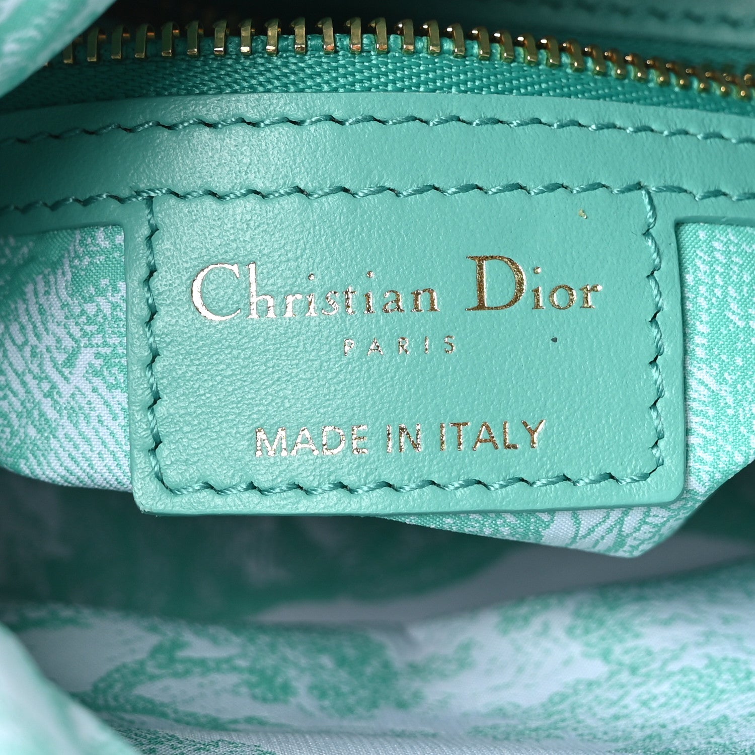 Wicker Oblique Mini Lady D1OR Bag Aquamarina