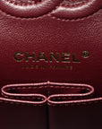 Lambskin Quilted Small Double Flap Black