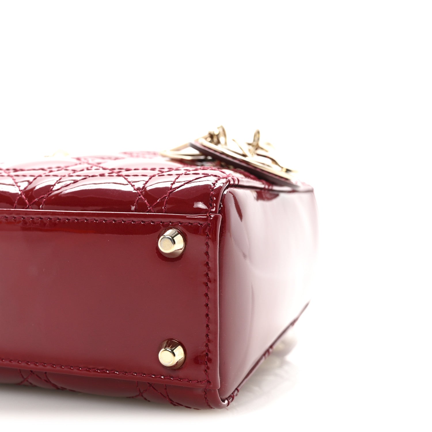 Patent Cannage Mini Lady D1OR Red