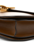 Box Calfskin Medium Classic Box Flap Bag Camel