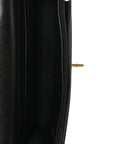Lambskin Quilted Pillow Crush Wallet On Chain WOC Black