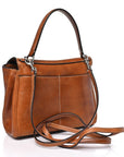 Vegetable Tanned Lambskin Mini Rodeo Top Handle Handbag Tan Cowboy