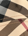 Supernova Check Small Nickie Tote Black