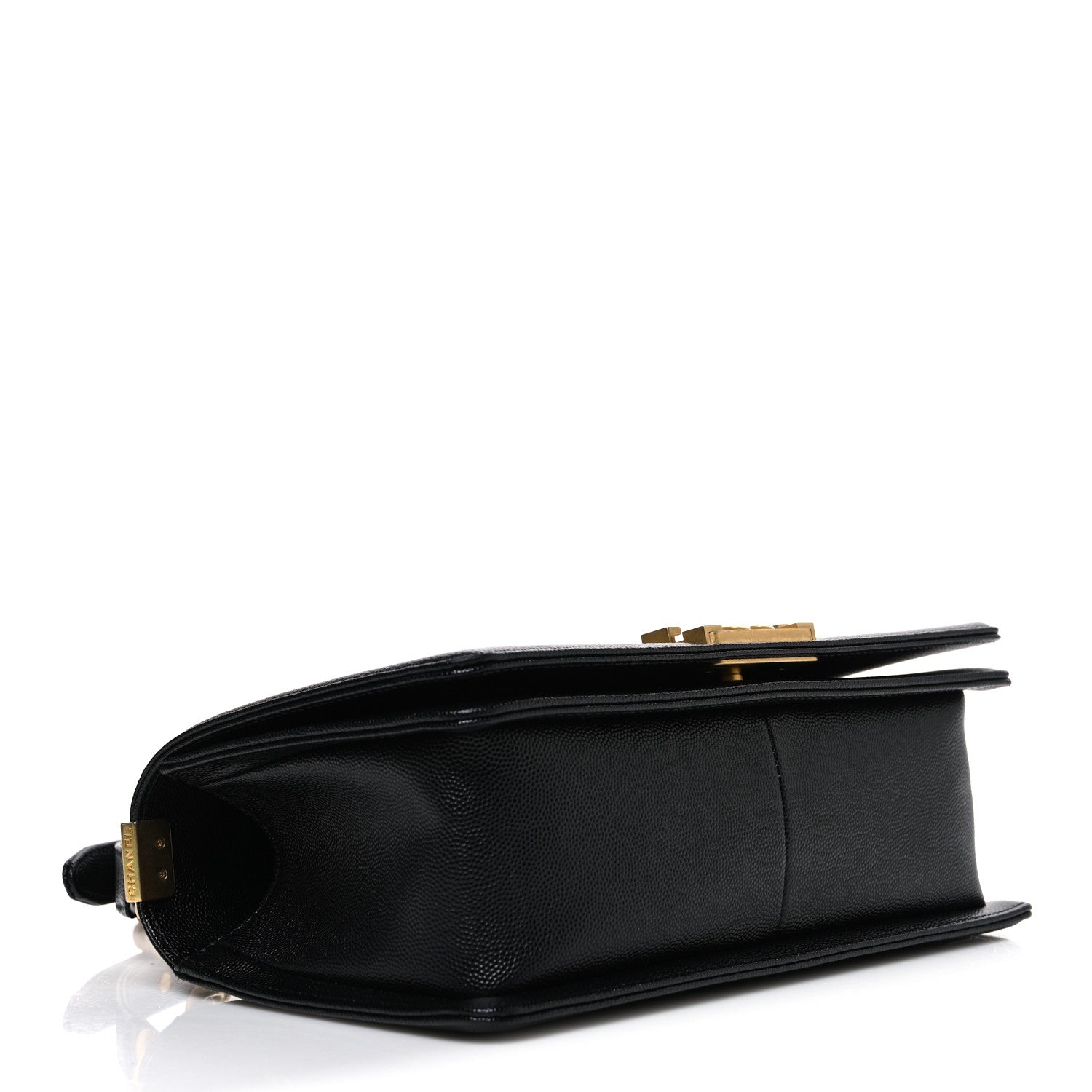 Caviar Quilted Medium Boy Flap Black