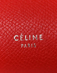 Grained Calfskin Mini Belt Bag Vermillion