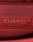 Lambskin Quilted New Medium Boy Flap Dark Red