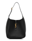 Smooth Calfskin Small Le 5 A 7 Soft Hobo Black