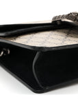 GG Supreme Monogram Mini Dionysus Shoulder Bag Black