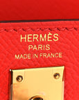 Epsom Kelly Sellier 25 Rouge De Coeur