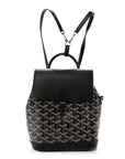 Goyardine Calfskin Mini Alpin Backpack Black