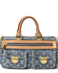 Monogram Denim Neo Speedy Blue