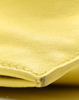 Calfskin Mini BV Twist Yellow