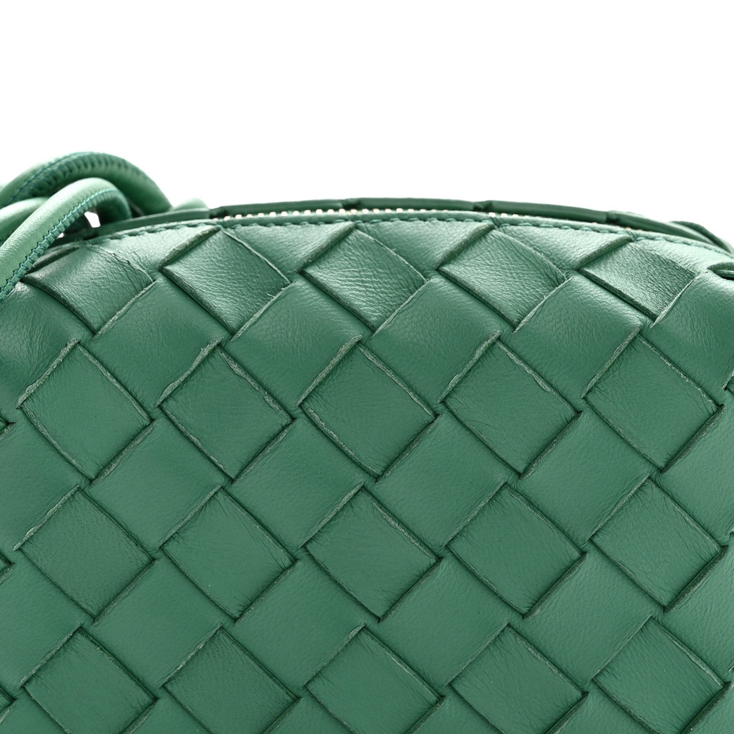 Nappa Intrecciato Candy Loop Camera Bag Mermaid