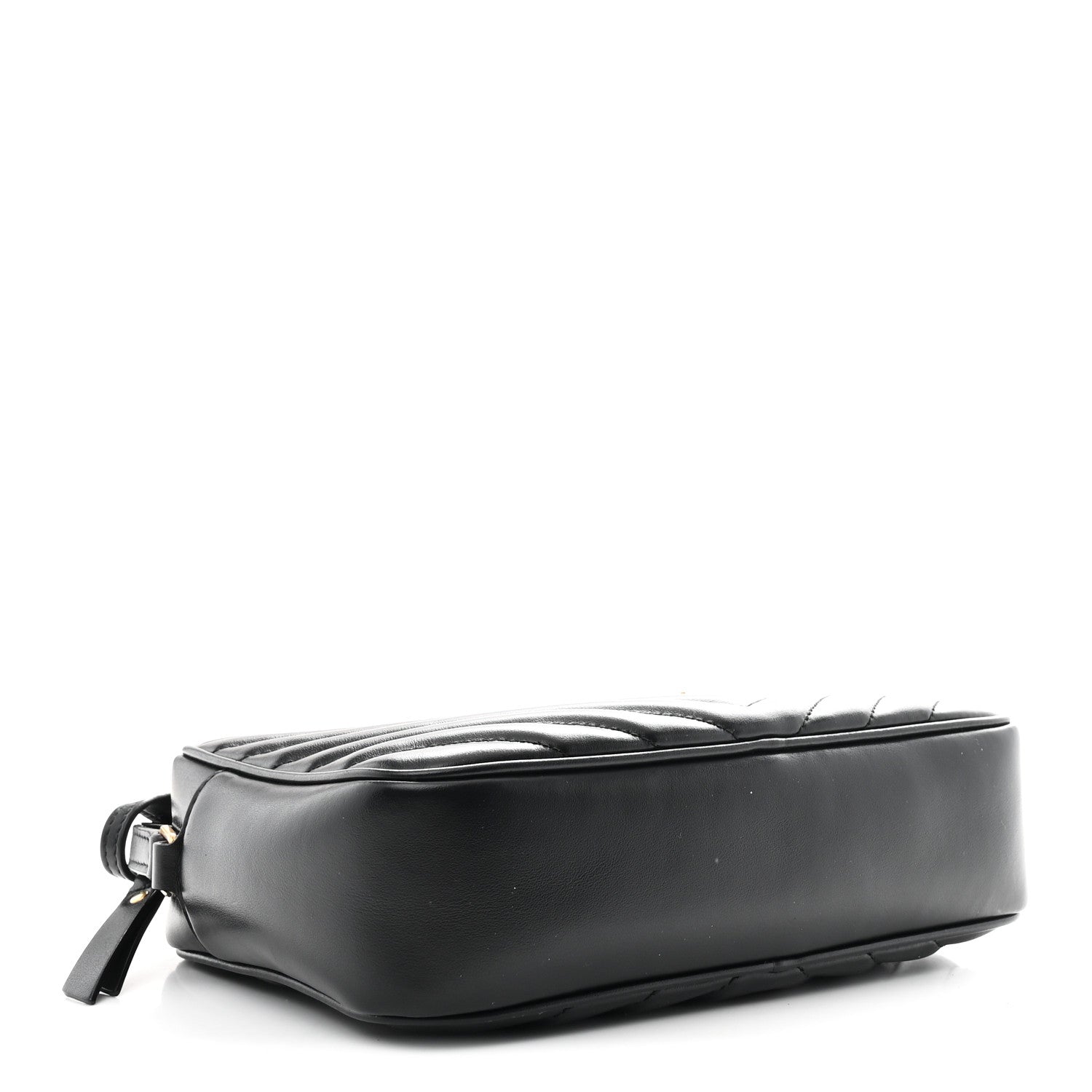 Calfskin Matelasse Monogram Lou Camera Bag Black