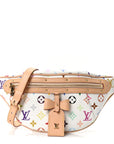 LV X TM Monogram Multicolor High Rise Bumbag White