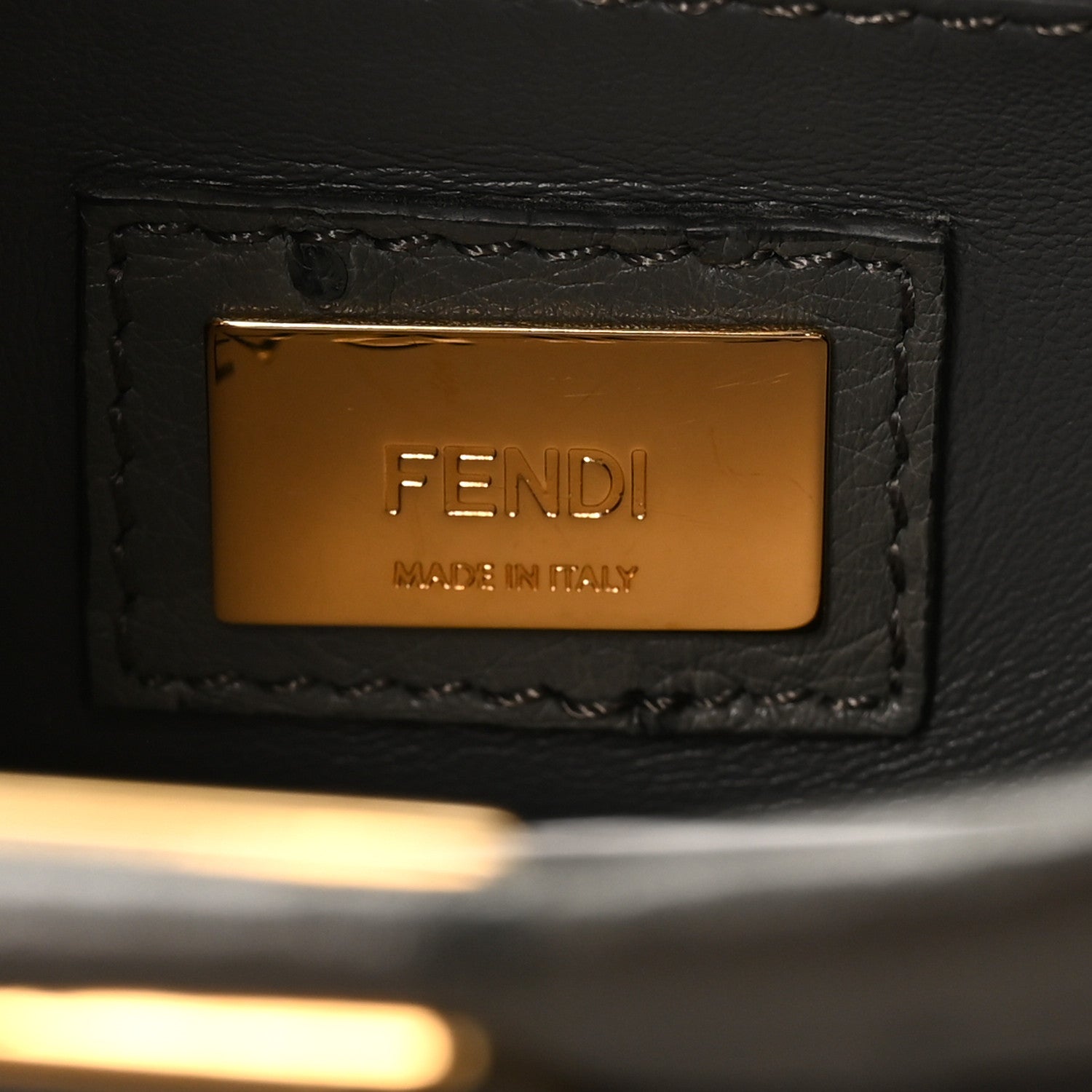 Ostrich Shiny Nappa Mini Peekaboo Iconic Satchel Grey
