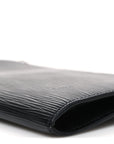 Epi Pochette Accessories 24 Black