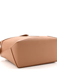 Grained Calfskin Small Puzzle Edge Bag Toffee