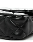 Lambskin Quilted Small Funky Town Flap Black