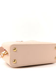 Taurillon Ostrich Capucines BB Powder Pink Beige