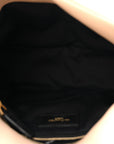 Lambskin Quilted Small Loulou Puffer Monogram Chain Satchel Dark Beige