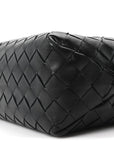 Nappa Intrecciato Small Loop Camera Bag Black