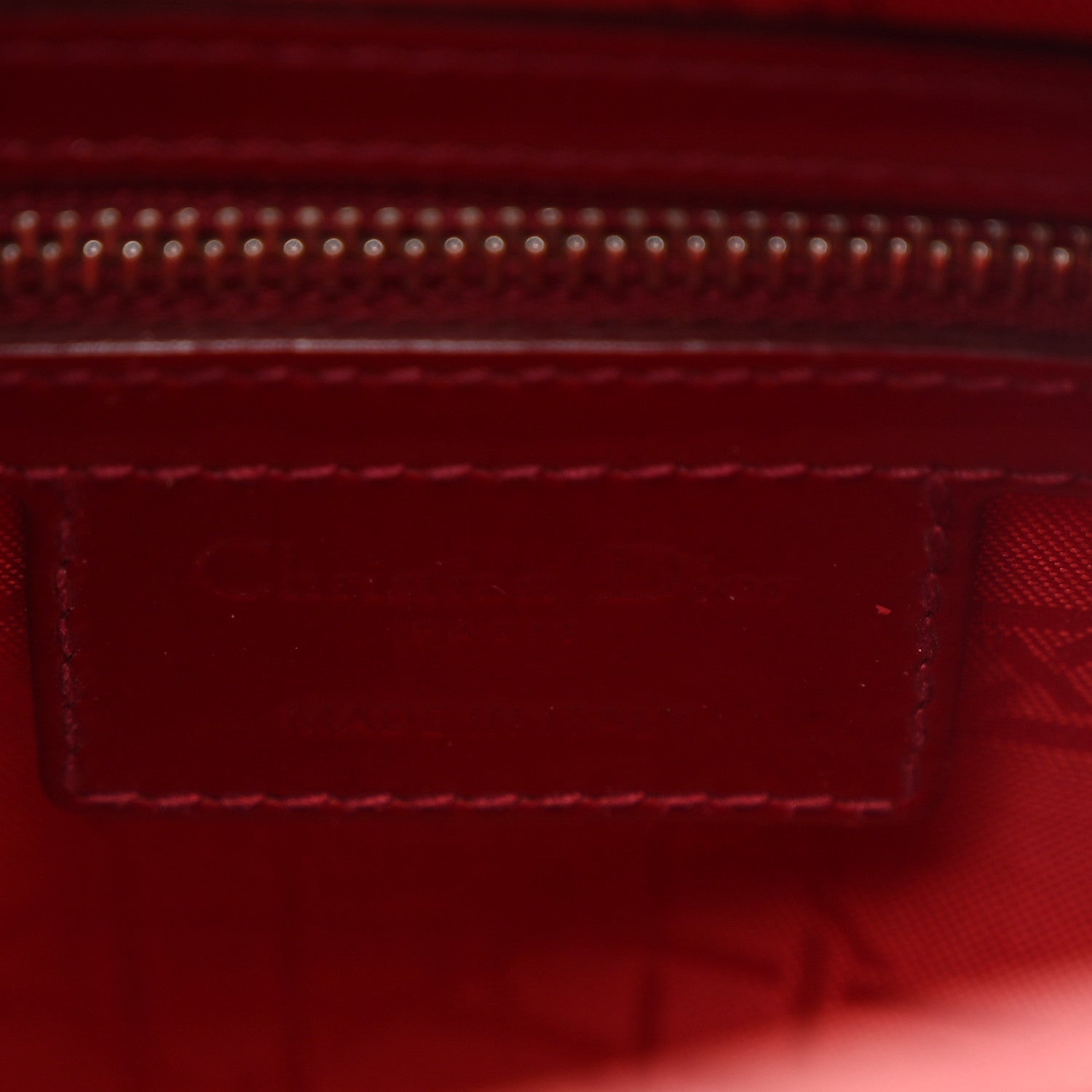 Patent Cannage Medium Lady D1OR Red