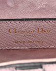 Grained Calfskin Mini Saddle Bag Light Pink