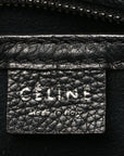 Pebbled Calfskin Nano Luggage Black