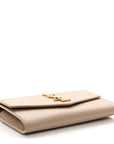Grain De Poudre Monogram Uptown Chain Wallet Dark Beige