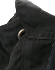 Nylon Vela Mini Cinch Backpack Black
