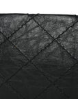 Aged Calfskin Quilted 2.55 Reissue 226 Flap Black
