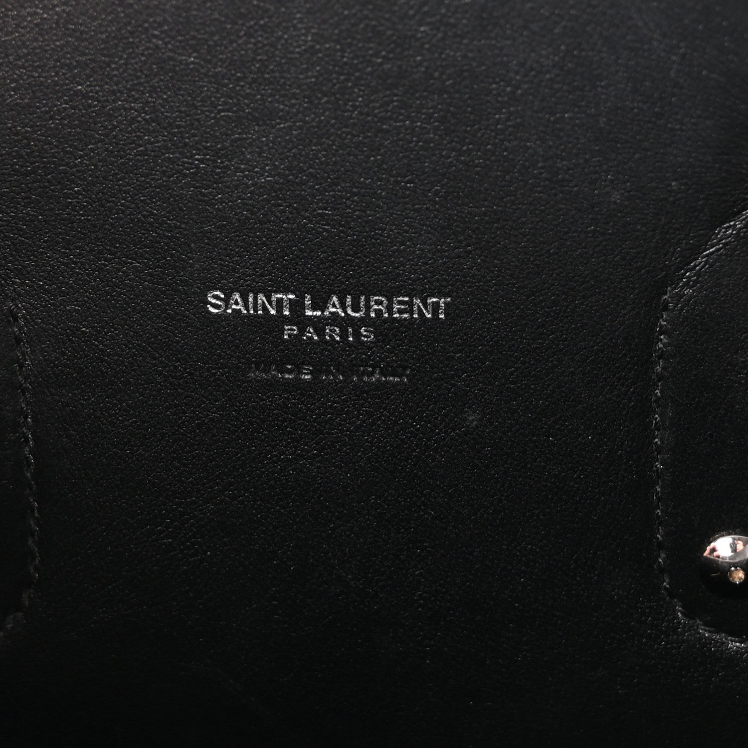 Grained Calfskin Small Sac De Jour Black