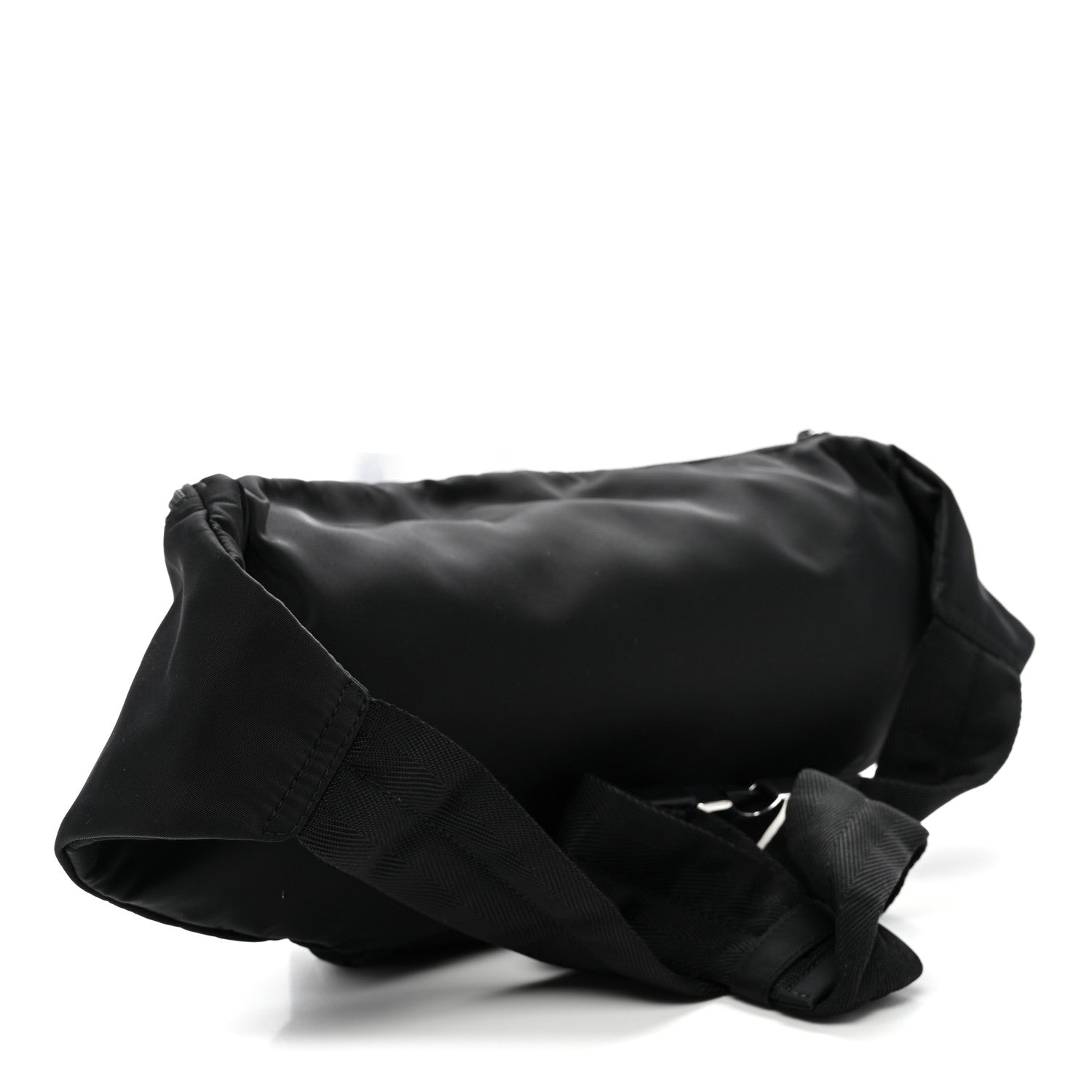 Tessuto Nylon Montagna Belt Bag Black