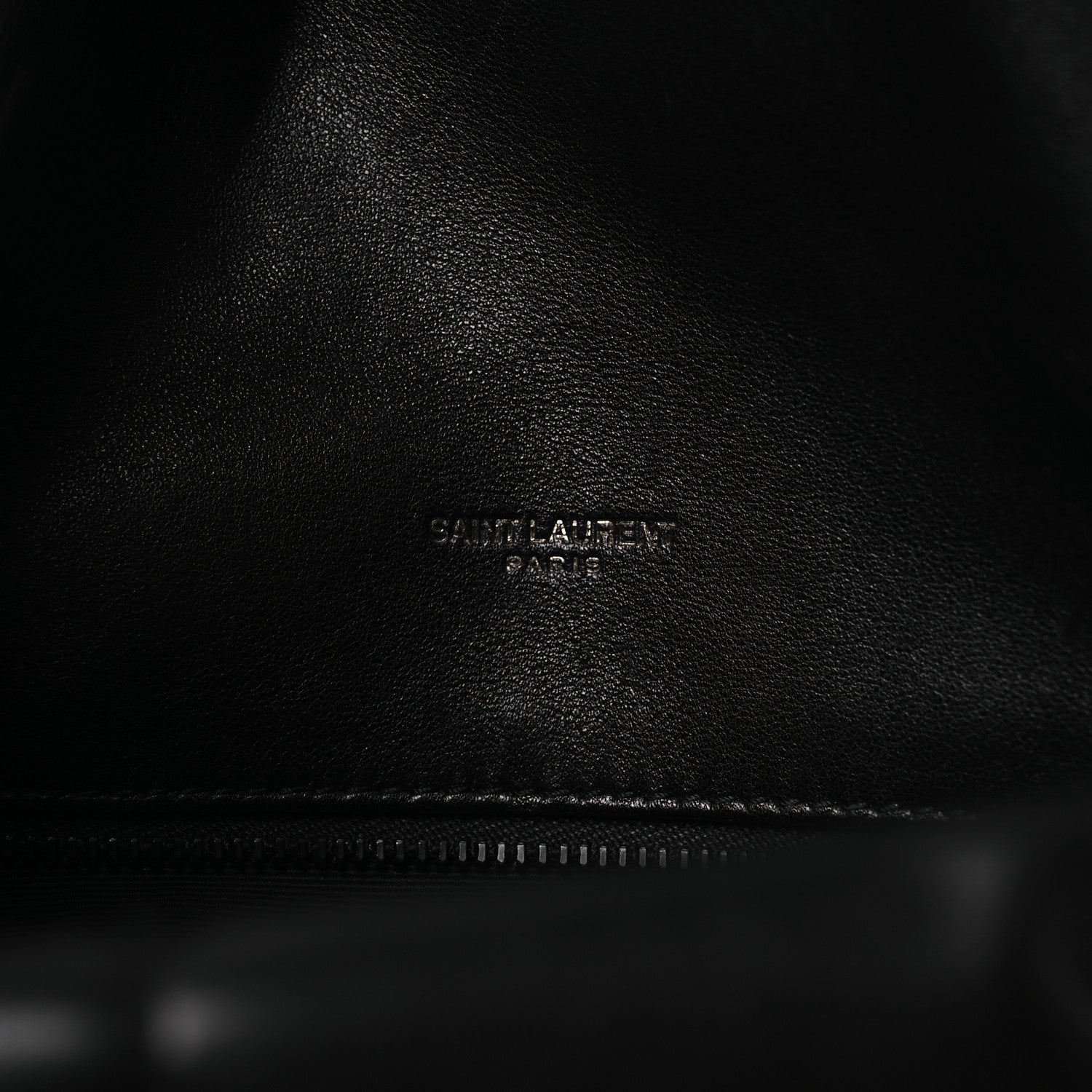 Lambskin Quilted Toy Loulou Puffer Monogram Monochrome Chain Satchel Black
