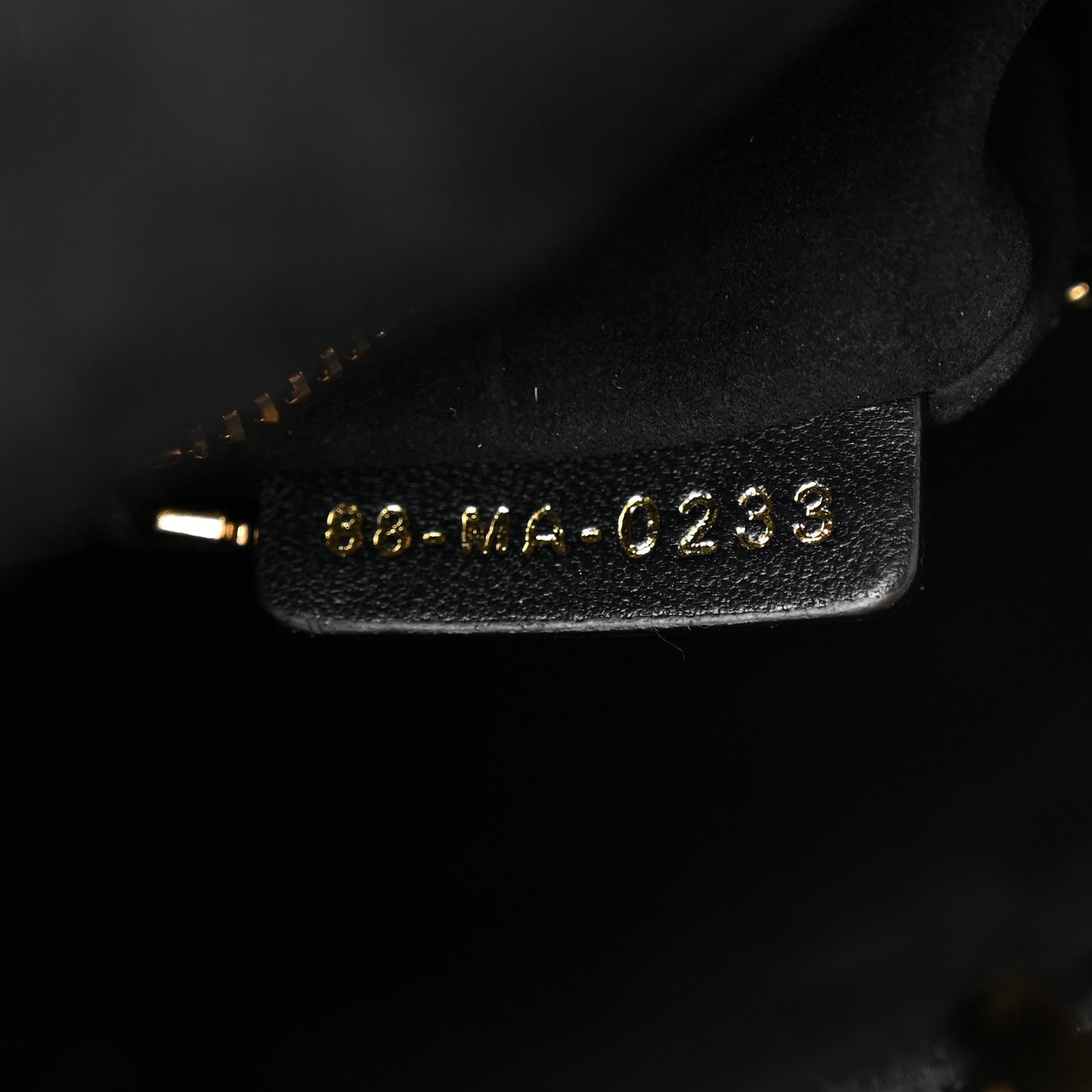 Lambskin Cannage Small My ABCD1OR Lady D1OR Black