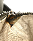 Calfskin Mini Puzzle Bag Khaki Green