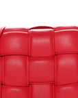 Nappa Maxi Intreccio Padded Cassette Crossbody Bag Firework