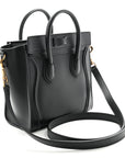 Smooth Calfskin Nano Luggage Black
