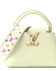 LV X TM Taurillon Mini Capucines Green