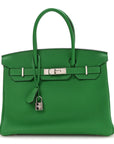 Taurillon Clemence Birkin 30 Menthe