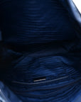 Tessuto Nylon Saffiano Tote Cobalto