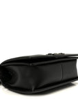 Calfskin Quilted Medium Boy Flap Black