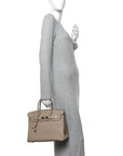 Togo Birkin 30 Gris Tourterelle
