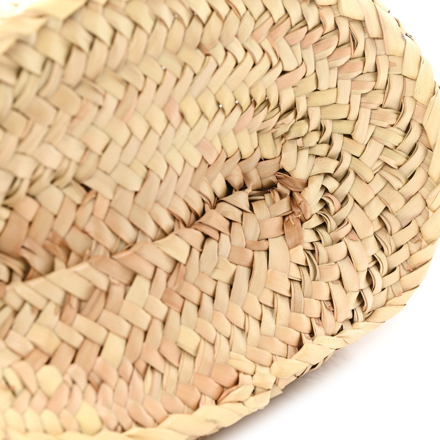 Raffia Large Basket Tote Bag Natural Tan