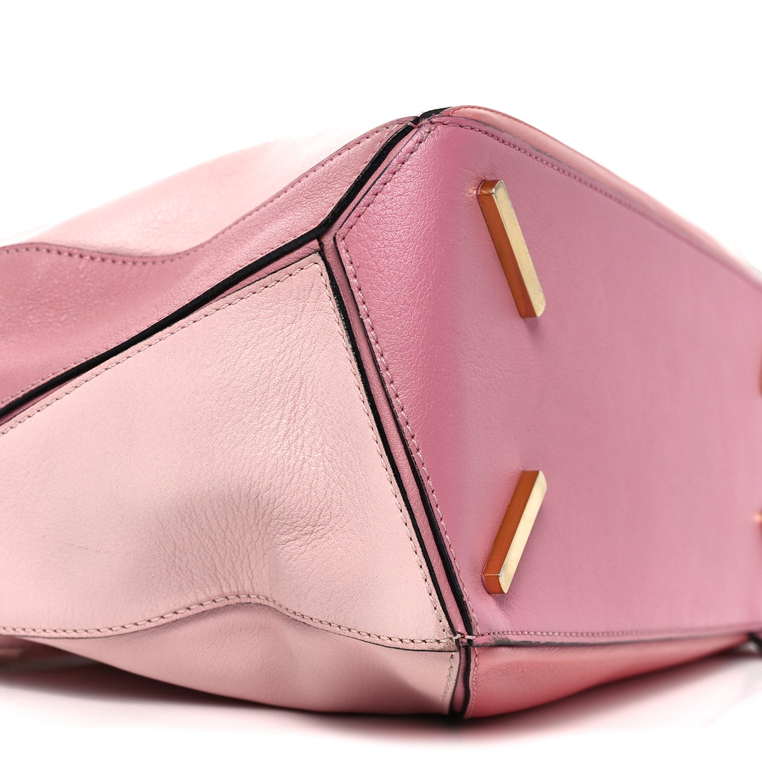 Calfskin Medium Puzzle Bag Soft Pink