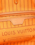 Damier Azur Braided Neverfull MM Orange