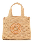 Raffia Calfskin By The Pool OnTheGo MM Natural