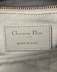 Lambskin Cannage Medium Lady D1OR Grey