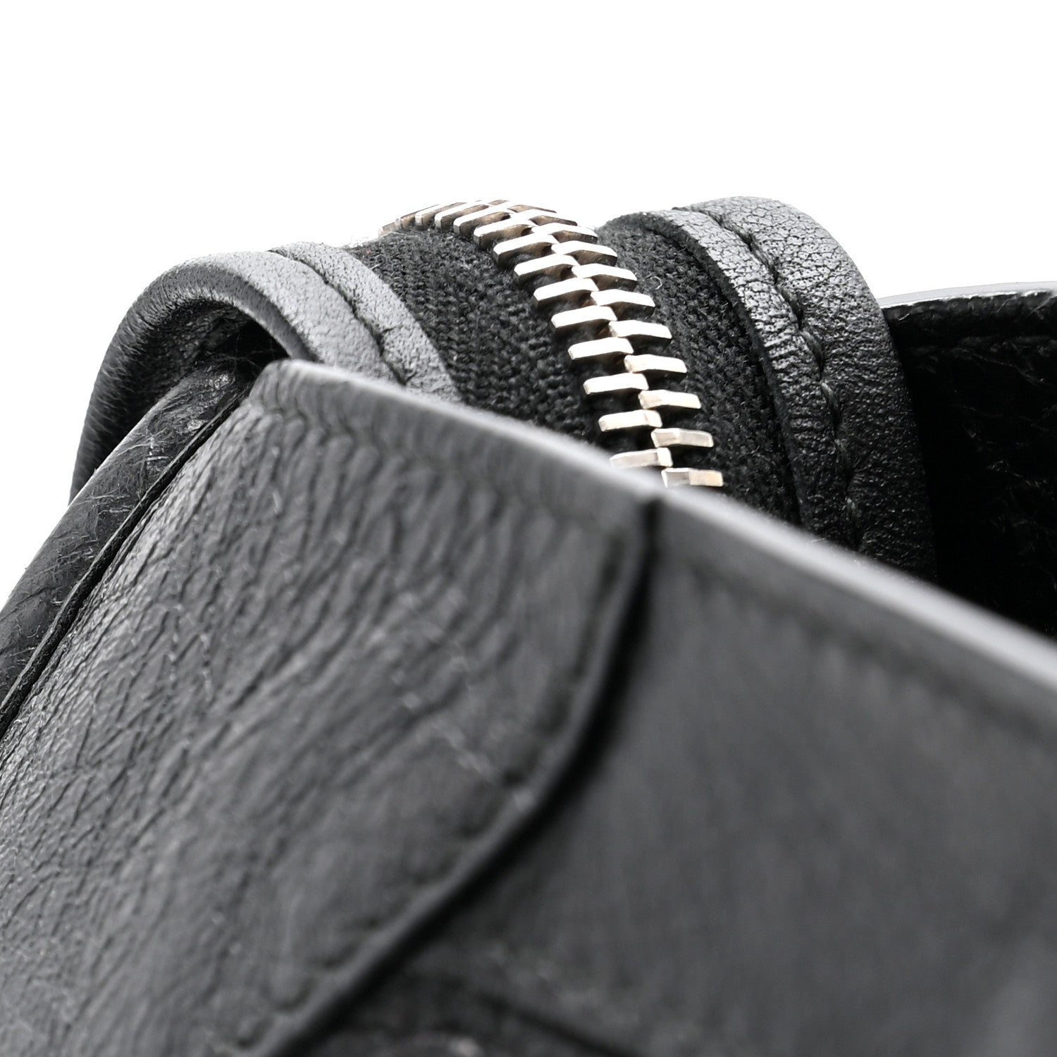 Agneau Classic Silver Hardware City Black